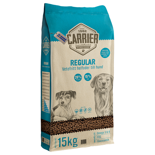 Carrier Regular -koiranruoka - 15 kg