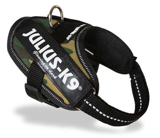 Julius-K9 IDC® Puppy -pentuvaljaat - maastokuvio (Baby1)