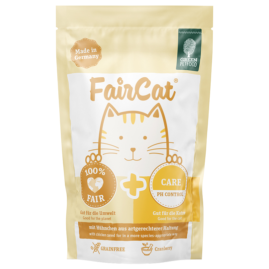 6 + 2 kaupan päälle! 8 x 85 g FairCat-kissanruokaa - Care