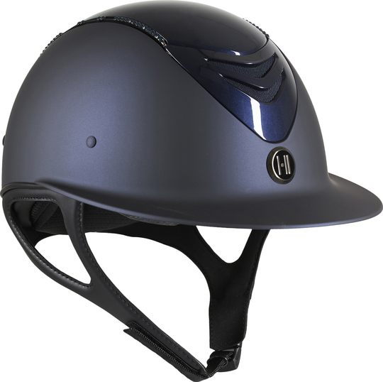 OneK™ MIPS Avance Matt Glossy Top Swar - Ratsastuskypärä - Tummansininen - Ilmainen toimitus (1)