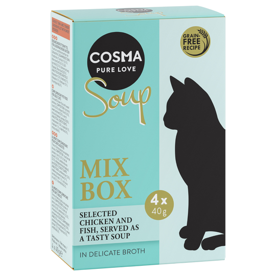 Cosma Soup -kokeilusekoitus 4 x 40 g - mix 1