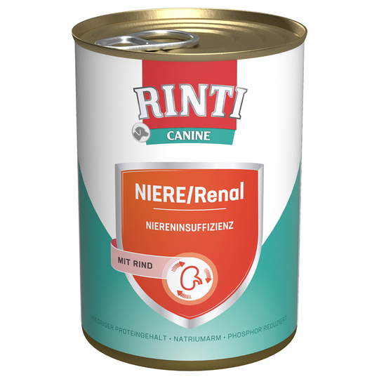 RINTI Canine Renal Beef 400 g - 12 x 400 g
