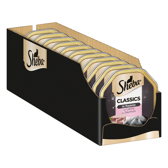 Sheba-rasiat 22 x 85 g - Classics in Pate, lohi