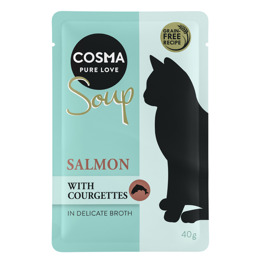 Cosma Soup 24 x 40 g - lohi & kesäkurpitsa