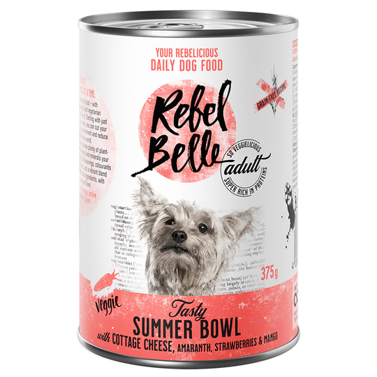 Rebel Belle Adult Tasty Summer Bowl - veggie 6 x 375 g