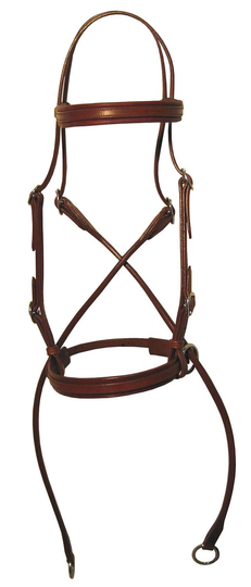 Kuolaimettomat crossunder-suitset Globus Sport Winnetou (Full) (Musta)