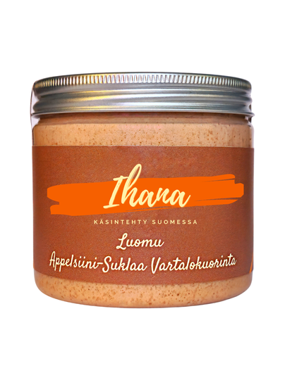 Ihana luomu appelsiini-suklaa vartalokuorinta 200ml