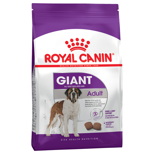 Royal Canin Giant Adult - 15 kg + 3 kg kaupan päälle!
