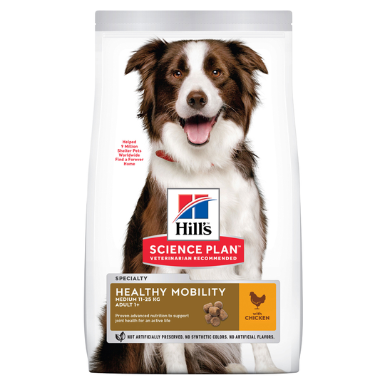 Hill's Science Plan -säästöpakkaus: 2 x suuri pakkaus - 2 x 14 kg Adult Healthy Mobility Medium Chicken