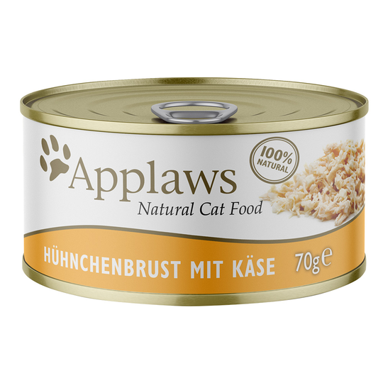 Applaws in Broth -kissanruoka 6 x 70 g - kana & juusto