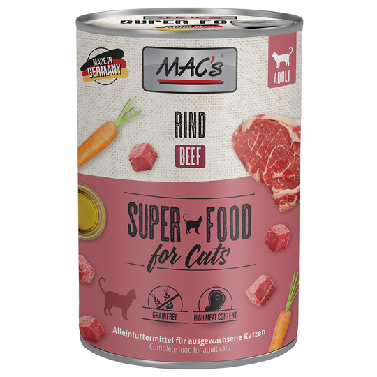 MAC´s Cat -kissanruoka 6 x 400 g - nauta
