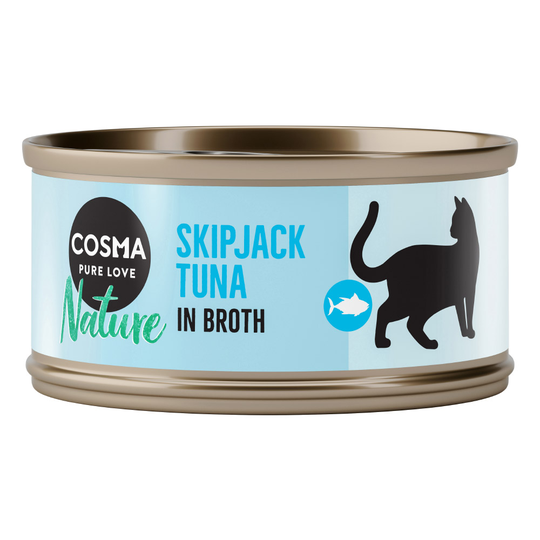Cosma Nature 6 x 70 g - boniitti (tonnikala)
