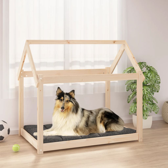 vidaXL Koiransänky 101x70x90 cm täysi mänty