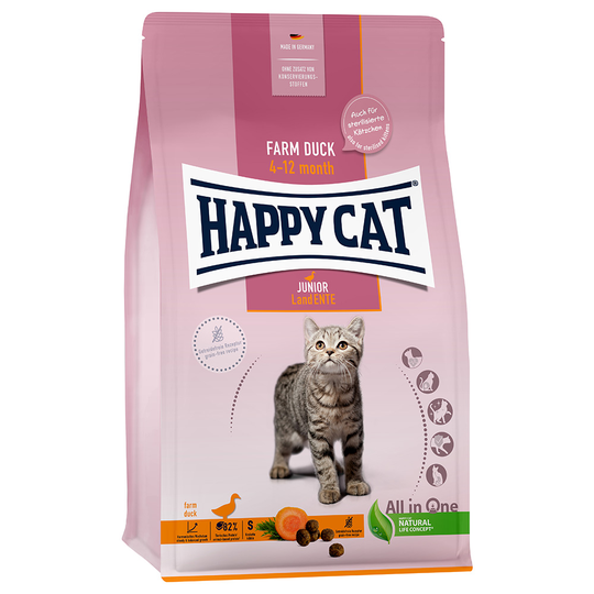 Happy Cat Young Junior Farm Duck - 1,3 kg