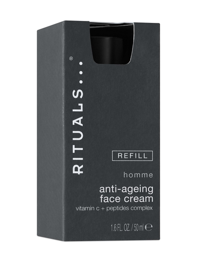 Homme anti-ageing face cream refill -täyttöpakkaus