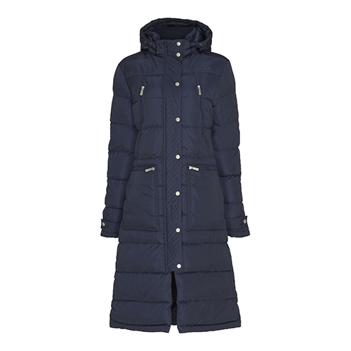 EQ Candice Pitkä Takki Navy (S)