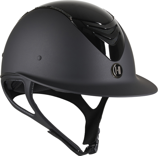 OneK™ MIPS Avance Matt Glossy Top Swar - Ratsastuskypärä - Musta - Ilmainen toimitus (0)