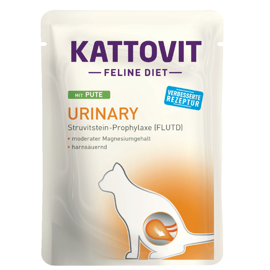 Kattovit Urinary Pouch - 24 x 85 g kalkkuna