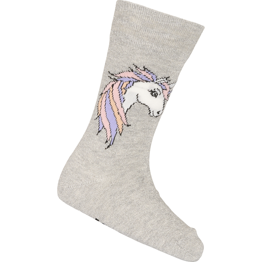 EQ Kids Glitter Sukat Grey Melange (28-32)