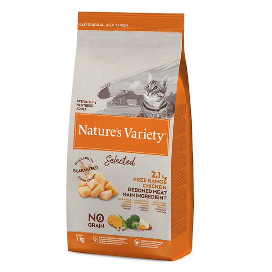 Nature's Variety Selected Sterilised vapaana kasvanut kana - säästöpakkaus: 2 x 7 kg
