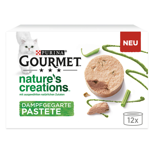 Gourmet Nature's Creations Pate 12 x 85 g - kana & porkkana