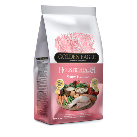 Golden Eagle Holistic Senior Chicken - säästöpakkaus: 2 x 12 kg