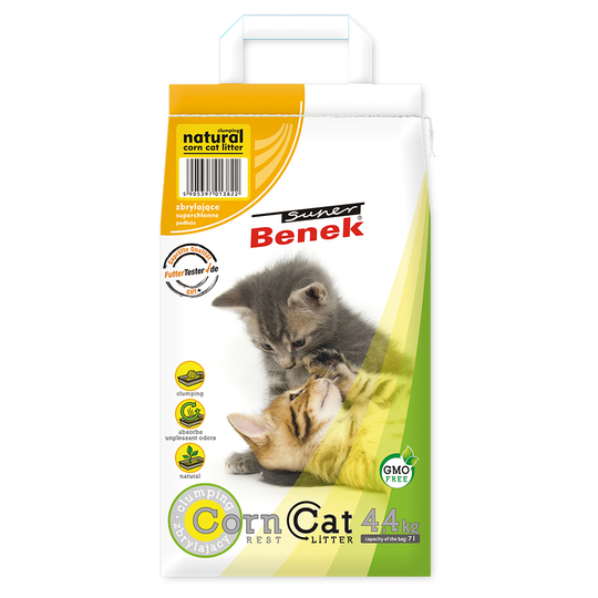 Super Benek Corn Cat Natural - 7 l (noin 4,4 kg)
