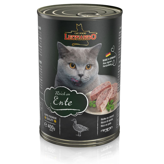 Leonardo All Meat 6 x 400 g - ankka