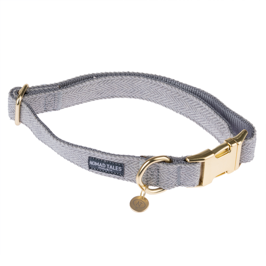 Nomad Tales Calma -kaulapanta, stone - XS-koko: kaulanympärys 21-34 cm