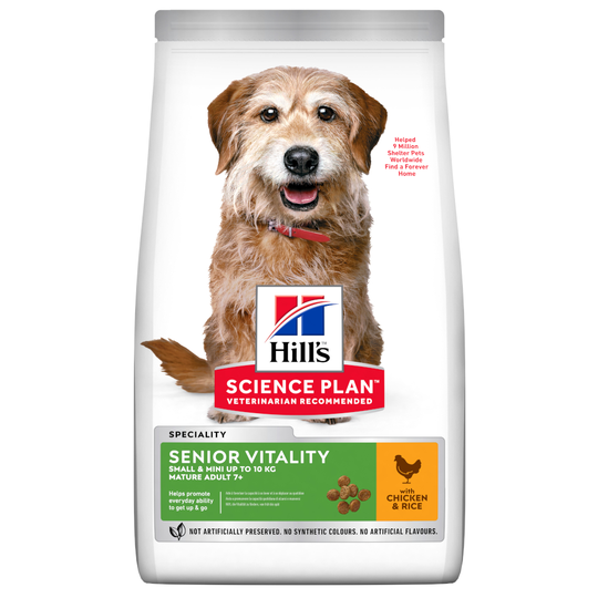 Hill's Science Plan Mature Adult Senior Vitality 7+ Small & Mini kana - 6 kg