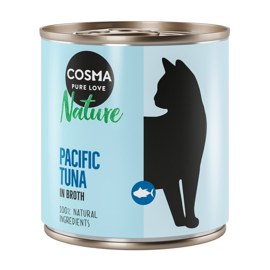 Cosma Nature 6 x 280 g - tyynenmeren tonnikala