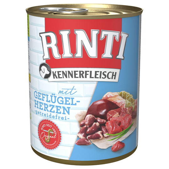 RINTI-megapakkaus 24 x 800 g - siipikarjansydän