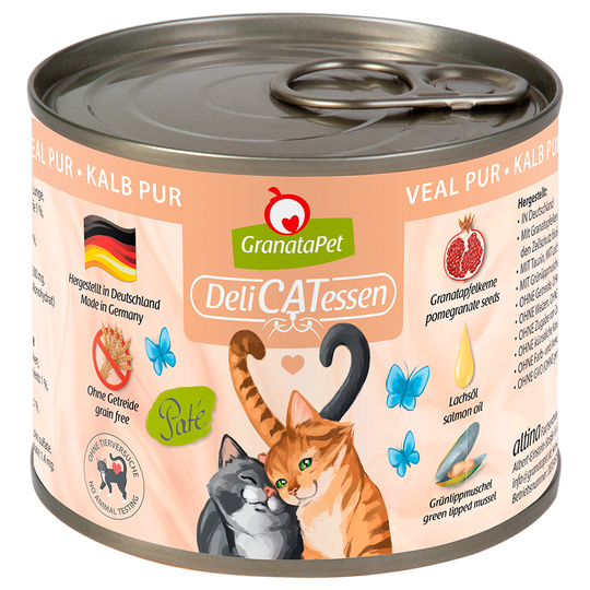 GranataPet DeliCatessen -säästöpakkaus 24 x 200 g - vasikka