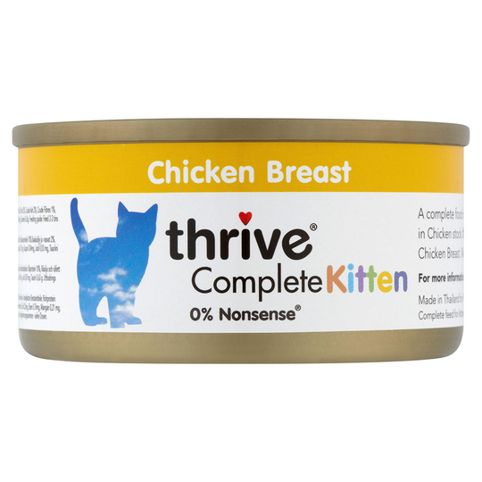 Thrive Complete Kitten 12 x 75 g - kana