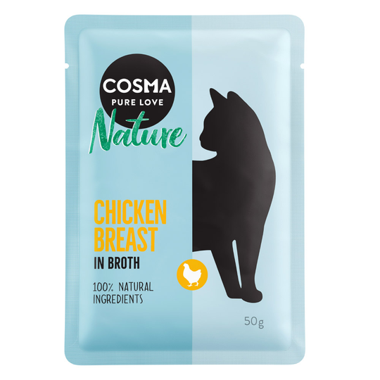Cosma Nature Pouch 6 x 50 g - kananrinta