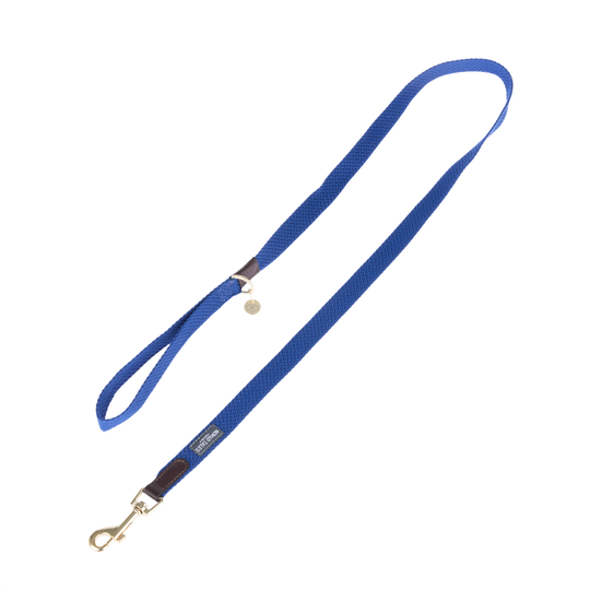 Nomad Tales Bloom -talutushihna, sapphire - pituus 120 cm, leveys 20 mm