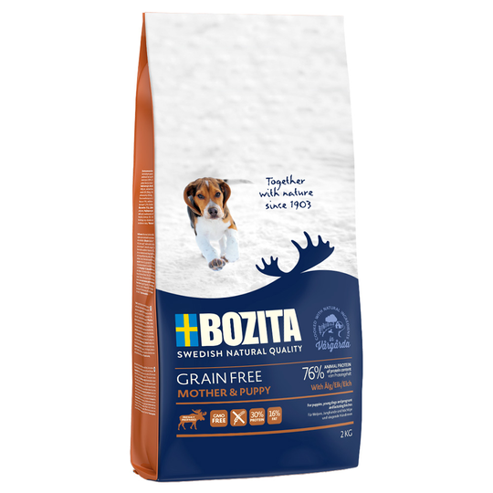 Bozita Grain Free Mother & Puppy Elk - 2 kg