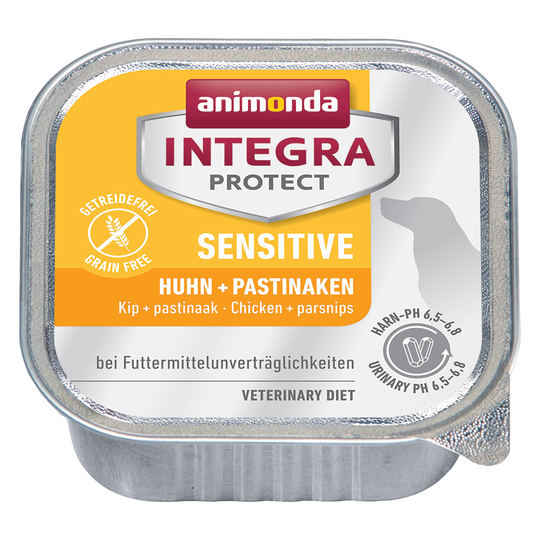 Animonda Integra Protect Sensitive -rasiat - 6 x 150 g kana & palsternakka