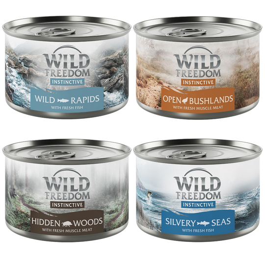 Wild Freedom Instinctive 6 x 140 g - Shallow Shores -lajitelma