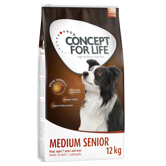 Concept for Life Medium Senior - säästöpakkaus: 2 x 12 kg