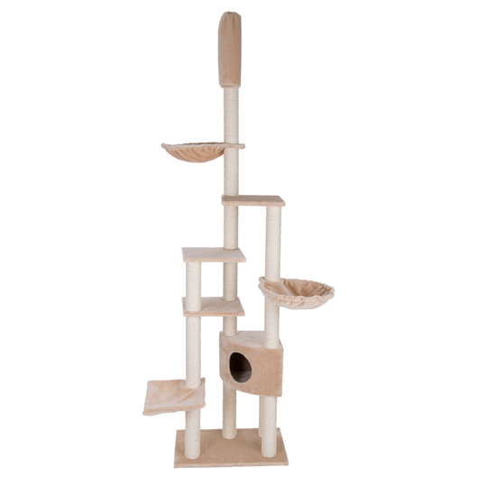 Atlas-raapimispuu kissoille - beige
