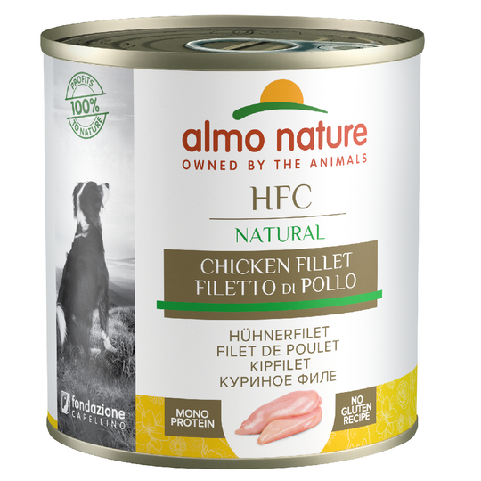Almo Nature HFC -säästöpakkaus 24 x 280 g / 290 g - kanafile (280 g)