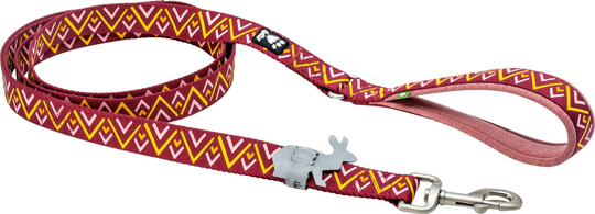 Hurtta Razzle-Dazzle Talutin 180cm - Beetroot (180cm x 25mm)