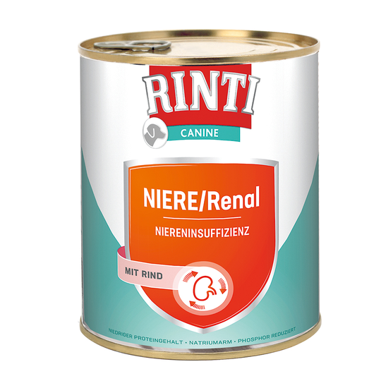 RINTI Canine Renal Beef 800 g - 6 x 800 g
