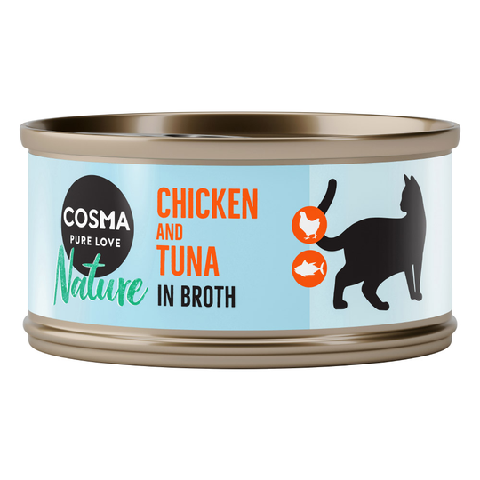 Cosma Nature 6 x 70 g - kananrinta & tonnikala