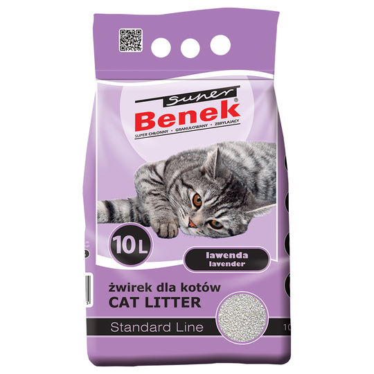 Super Benek Lavender - 10 l (noin 8 kg)