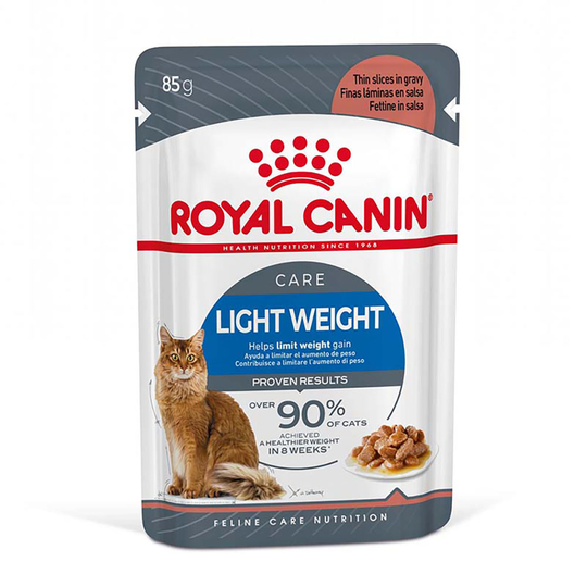 Royal Canin -suursäästöpakkaus 96 x 85 g - Ultra Light in Gravy