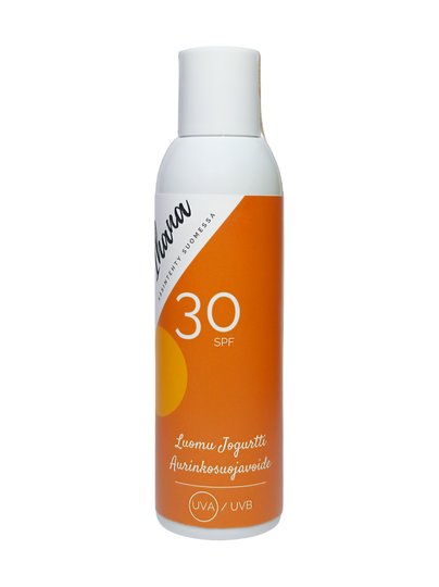 Ihana luomu jogurtti aurinkosuojavoide spf30 150ml