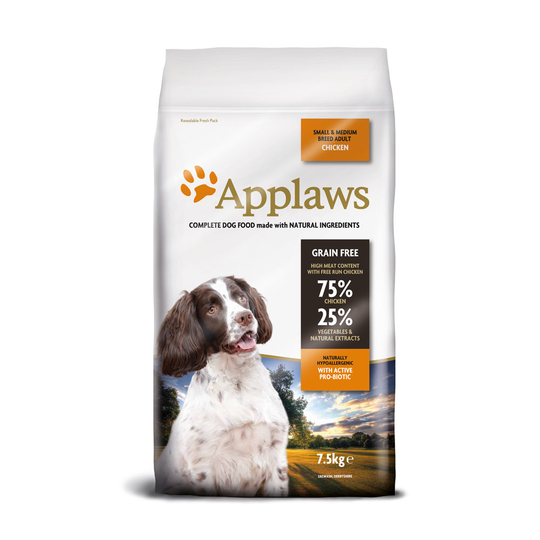 Applaws Small & Medium Breed Adult Chicken - 7,5 kg