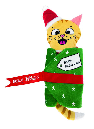 KONG Joululelu Pull-A-Partz Present - Kissan Lelu